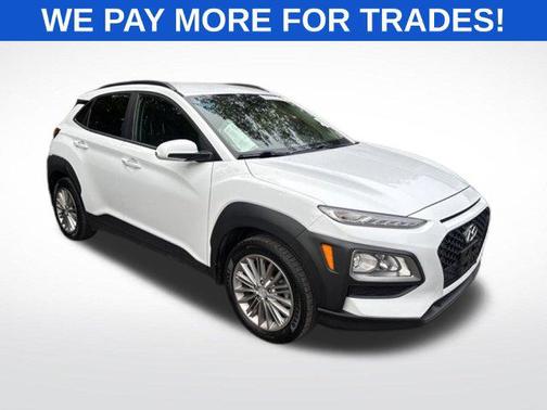 Chalk White 2019 Hyundai KONA SEL