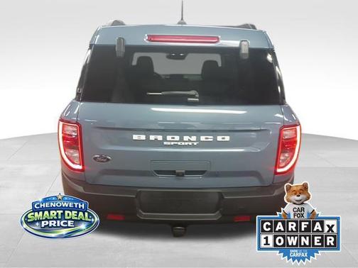 Azure Gray Metallic Tri-Coat 2024 Ford Bronco Sport Big Bend