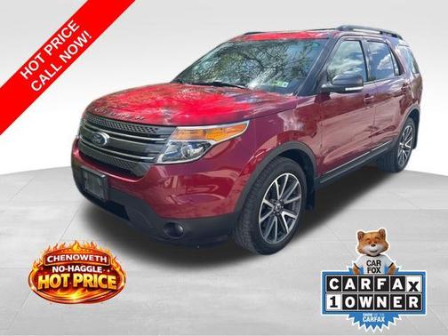 Ruby Red Metallic Tinted Clearcoat 2015 Ford Explorer XLT