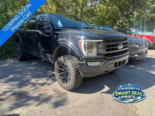 Agate Black Metallic 2021 Ford F-150 Lariat