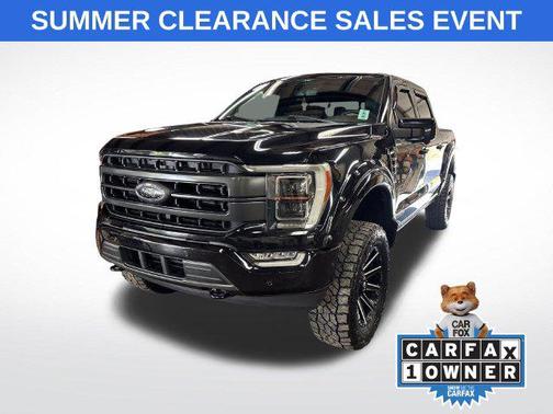 Agate Black Metallic 2021 Ford F-150 Lariat