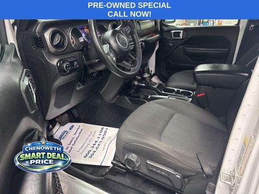 Bright White Clearcoat 2023 Jeep Gladiator Sport S