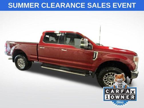 Rapid Red Metallic Tinted Clearcoat 2022 Ford F-250 XLT