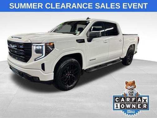 Summit White 2024 GMC Sierra 1500 Elevation