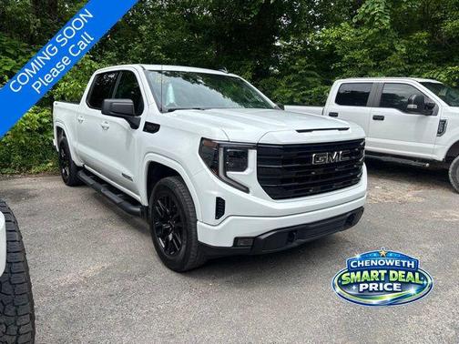 Summit White 2024 GMC Sierra 1500 Elevation