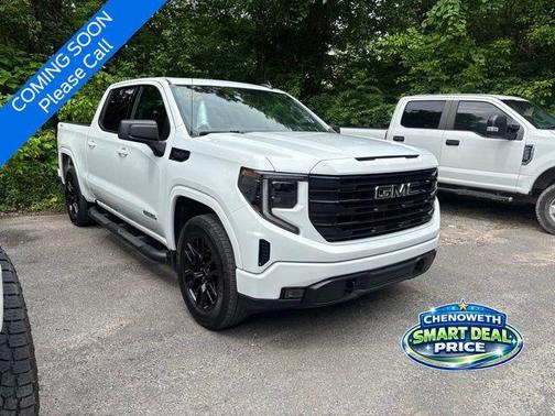 Summit White 2024 GMC Sierra 1500 Elevation