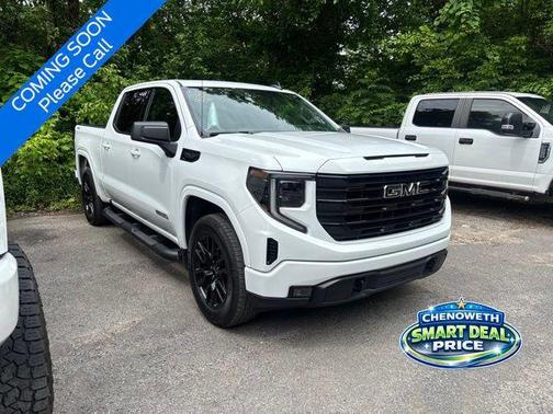 Summit White 2024 GMC Sierra 1500 Elevation