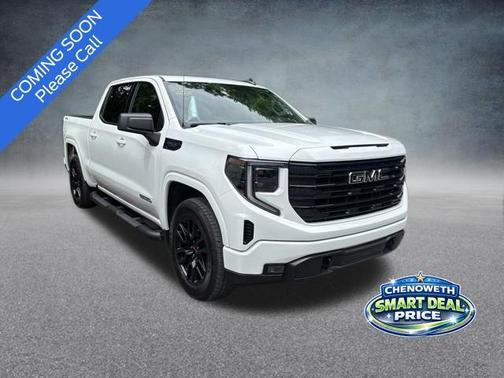 Summit White 2024 GMC Sierra 1500 Elevation