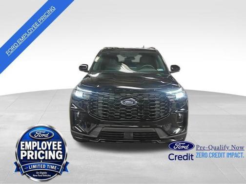 Agate Black Metallic 2026 Ford Explorer ST-Line