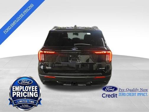 Agate Black Metallic 2026 Ford Explorer ST-Line