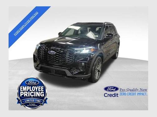 Agate Black Metallic 2026 Ford Explorer ST-Line