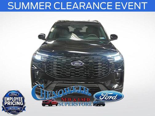 Agate Black Metallic 2026 Ford Explorer ST-Line