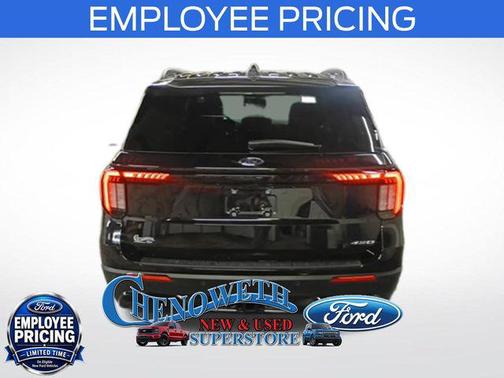 Agate Black Metallic 2026 Ford Explorer ST-Line