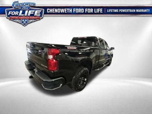 Black 2024 Chevrolet Silverado 1500 Custom Trail Boss