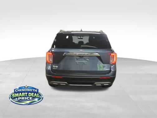 Blue Metallic 2020 Ford Explorer XLT