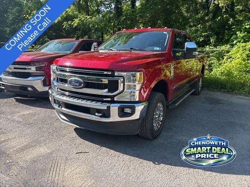 Rapid Red Metallic Tinted Clearcoat 2022 Ford F-250 XLT