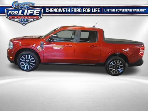 Hot Pepper Red Metallic Tinted Clearcoat 2024 Ford Maverick Lariat
