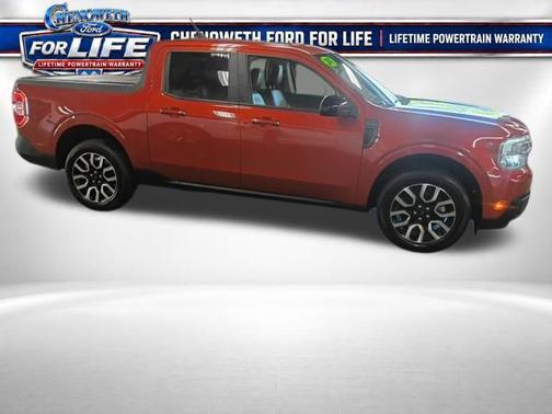 Hot Pepper Red Metallic Tinted Clearcoat 2024 Ford Maverick Lariat