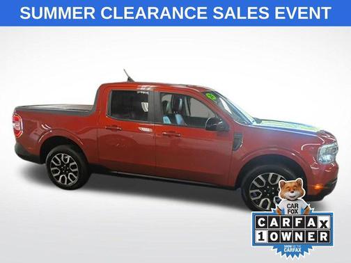 Hot Pepper Red Metallic Tinted Clearcoat 2024 Ford Maverick Lariat