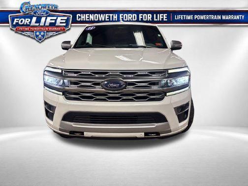 Star White Metallic Tri-Coat 2022 Ford Expedition Platinum