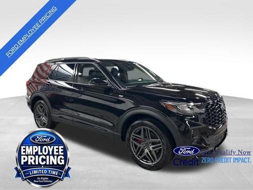 Agate Black Metallic 2026 Ford Explorer ST-Line