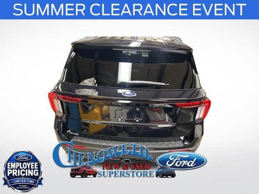 Agate Black Metallic 2026 Ford Explorer ST-Line