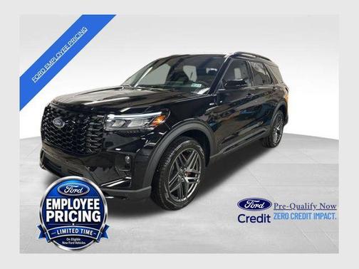 Agate Black Metallic 2026 Ford Explorer ST-Line
