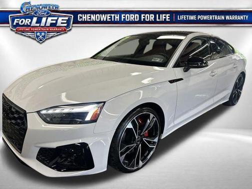 Glacier White Metallic 2024 Audi S5 Premium Plus TFSI quattro Tiptronic