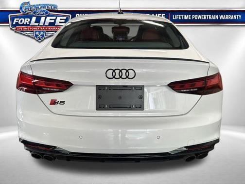 Glacier White Metallic 2024 Audi S5 Premium Plus TFSI quattro Tiptronic