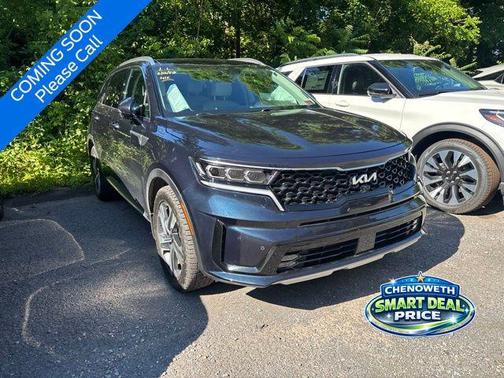 Gravity Blue 2023 Kia Sorento Plug-In Hybrid SX Prestige