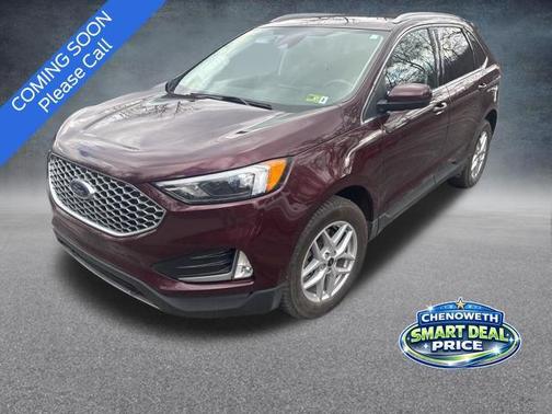 Burgundy Velvet Metallic Tinted Clearcoat 2024 Ford Edge SEL