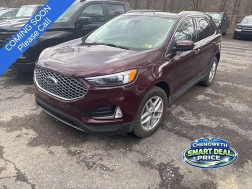Burgundy Velvet Metallic Tinted Clearcoat 2024 Ford Edge SEL