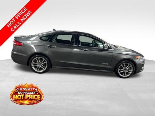 Magnetic Metallic 2019 Ford Fusion Hybrid Titanium