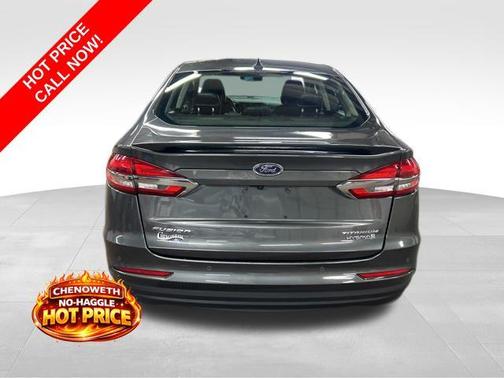 Magnetic Metallic 2019 Ford Fusion Hybrid Titanium