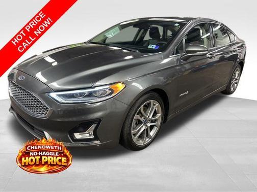 Magnetic Metallic 2019 Ford Fusion Hybrid Titanium Sedan