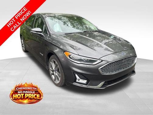 Magnetic Metallic 2019 Ford Fusion Hybrid Titanium