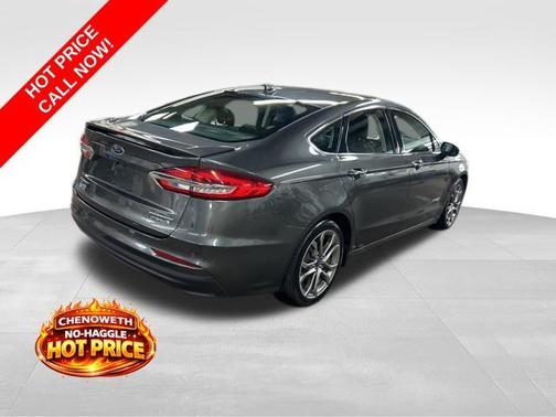 Magnetic Metallic 2019 Ford Fusion Hybrid Titanium