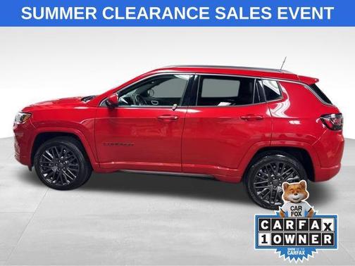 Redline Pearlcoat 2022 Jeep Compass (RED) Edition 4x4