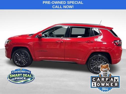 Redline Pearlcoat 2022 Jeep Compass (RED) Edition 4x4