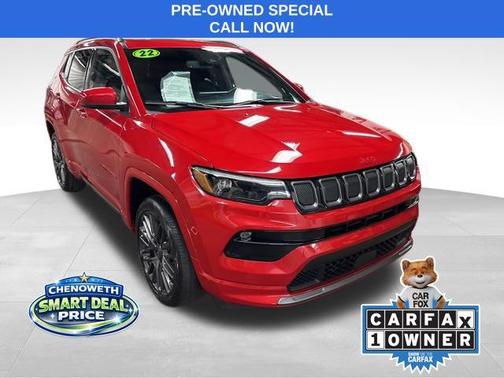 Redline Pearlcoat 2022 Jeep Compass (RED) Edition 4x4