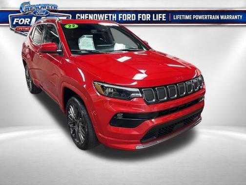 Redline Pearlcoat 2022 Jeep Compass (RED) Edition 4x4