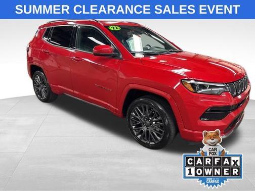 Redline Pearlcoat 2022 Jeep Compass (RED) Edition 4x4