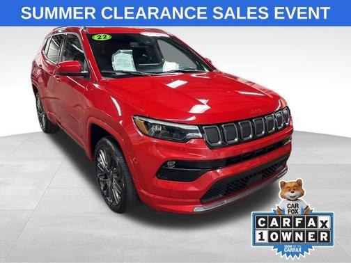 Redline Pearlcoat 2022 Jeep Compass (RED) Edition 4x4