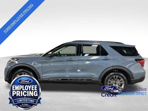 Vapor Blue Metallic 2026 Ford Explorer Active