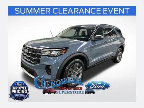 Vapor Blue Metallic 2026 Ford Explorer Active