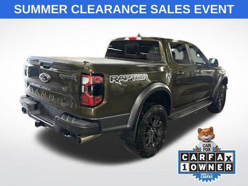 Green Metallic 2025 Ford Ranger Raptor