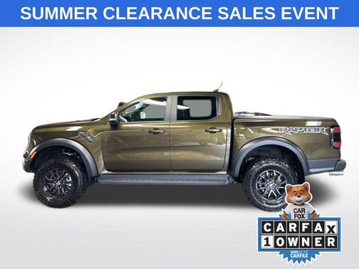 Green Metallic 2025 Ford Ranger Raptor