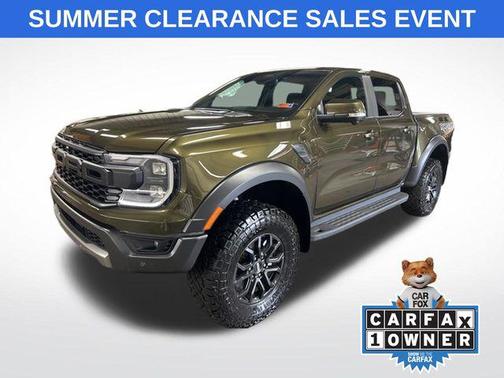 Green Metallic 2025 Ford Ranger Raptor