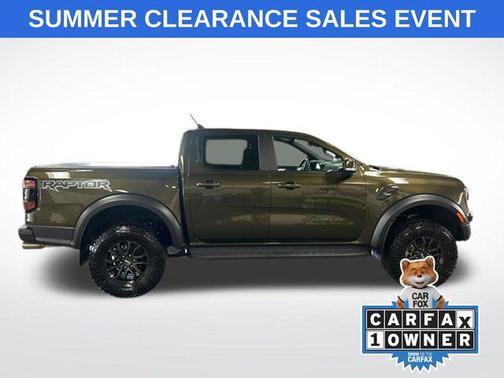 Green Metallic 2025 Ford Ranger Raptor