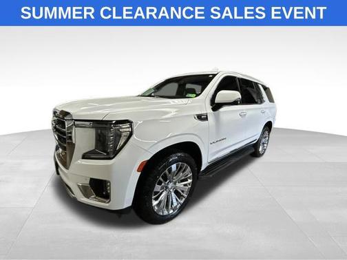 Summit White 2021 GMC Yukon SLT